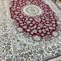 فرش ۹ متری نایین گل ابریشم