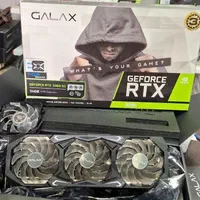 کارت گرافیک rtx 3090 galax گلکس چهار فن در حد آک