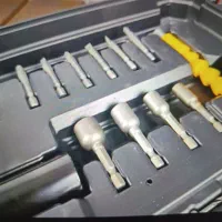 دریل شارژی با انواع وسایل