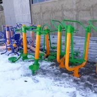 ست ورزشی بدنسازی پارکی بازی دوچرخه تاب تندرستی پک