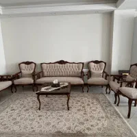 مبلمان ۹ نفره استیل کلاسیک در حد نو بسیارر تمیز
