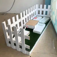 ویترین نرده ای ام دی اف