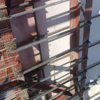 جوشکاری نمای ساختمان شاسی کشی نما راویز نصب فلاشین