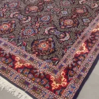 فرش دستباف (بساک) تک ۹ متری نقشه  جدید مدرن|فرش|مشکین‌دشت, |دیوار