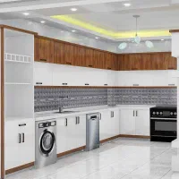 طراحی سه‌بعدی ساخت و نصب انواع کابینت کمددیواری|خدمات پیشه و مهارت|رفسنجان, |دیوار