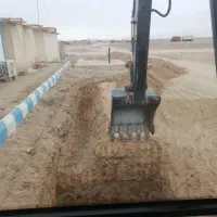 اجاره مینی بیل زنجیری/حفر استخر/خاکبرداری/اقساط|خدمات حمل و نقل|خمینی‌شهر, |دیوار