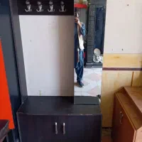 کمد میز ارایش تمیز ام دی اف در حد نو