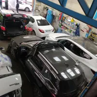 کارگر وارد به نقاشی ماشین با تجربه وارد به زیرکار