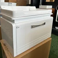 فول ست روشویی کابینتی رنگ سفید