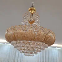 لوستر سقفی کریستال
