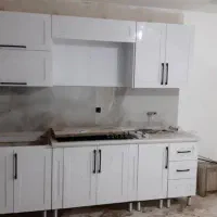 کابینت هایگلاس /ام دی اف / نئوکلاسیک اماده