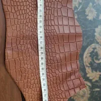 ابزار چرم دوزی چرم طبیعی و آستر و الگو