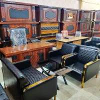 انواع نیم ست های اداری و ریاستی|مبلمان اداری|کرمانشاه, |دیوار