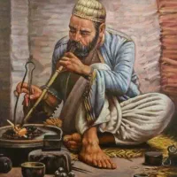 تابلو نقاشی رنگ و روغن با اسم زرگر