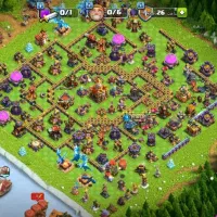 دو عدد اکانت کلش اف کلنز قوی فروش حضوری