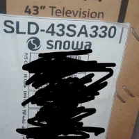 تلویزیون ۴۳ اینچ اسنوا ۹ ماه کارکرده در حد نو