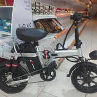 دوچرخه برقی دونفره تاشو لیتیومی شارژی ۸کمک فنره