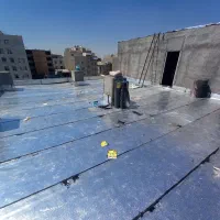 ایزوگام قیرگونی بدنه اسفالت|خدمات پیشه و مهارت|چالوس, |دیوار