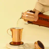 قمقمه مسی یاشار|صنایع دستی و سایر لوازم تزئینی|قم, شاه احمد قاسم|دیوار
