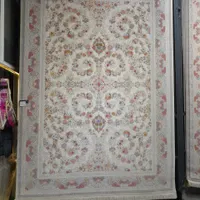 فرش بسیار زیبا۷۰۰شانه طرح ۱۲۰۰ گل برجسته