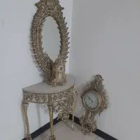 آینه و‌شمعدان برنز‌و‌آلیاژ