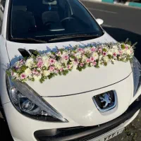 گل آرایی ماشین عروس|خدمات پذیرایی، مراسم|کرمانشاه, |دیوار