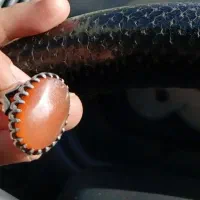 انگشتر عقیق کهنه یمن|جواهرات|کرمانشاه, |دیوار