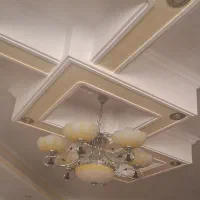 لوستر استیل ۶شاخه|لوستر و چراغ آویز|کرج, محمد آباد|دیوار