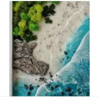 تابلوی دریا رزین تکسچر ترکیبی