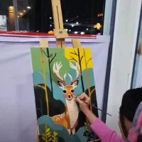 اگه میخوای نقاش حرفه ای  بشی بیا آموزشگاه ما|خدمات آموزشی|دهدشت, |دیوار