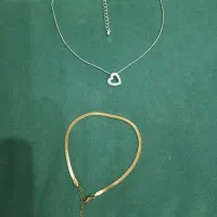 گردنبند و پابند استیل ۵۰۰ ت