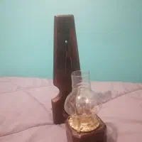 لوستر دیواری چوبی تک شاخه