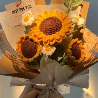 گل بافتنی برای ولنتاین|گل مصنوعی|اردبیل, |دیوار