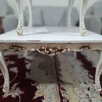 ست ۳ تیکه جلو مبلی و عسلی رنگ سفید|مبلمان خانگی و میز عسلی|تهران, تهرانسر شمالی|دیوار