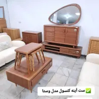 آینه کنسول اقساطی|بوفه، ویترین، کنسول|قرچک, |دیوار