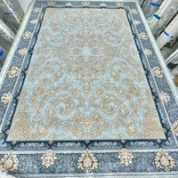تک و جفت فرش ۱۲متر طلاکوب تمام نخ عالی نو/توحید۲