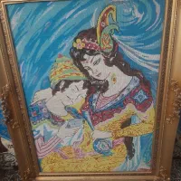 تابلو نوستالژیک کوبلن دوزی با طرح زیبا|صنایع دستی و سایر لوازم تزئینی|پاکدشت, شهرک امام رضا|دیوار