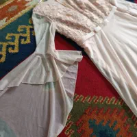 دو عدد لباس مجلسی دخترانه سایز ۱و ۲