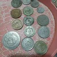 مقداری سکه قدیمی وخارجی|کلکسیون سکه، تمبر، اسکناس|نسیمشهر, |دیوار