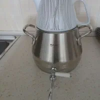 کتری شیردار و قوری