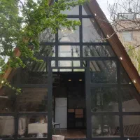 کلبه سویسی  الاچیق  شیروانی  جوشکاری سیار