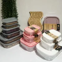 ظروف فریزری/فریزر/یخچال/پک نظم دهنده فریزر/|ظروف نگهدارنده، پلاستیکی، یک‌بارمصرف|تبریز, |دیوار