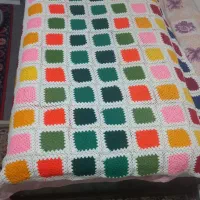 روتختی بافتنی تک نفره طرح سنتی