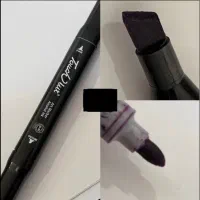 ماژیک دو طرفه پارچه و طراحی کاغذ
