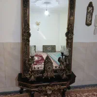 آینه شمعدان در حدود بدون زده گی