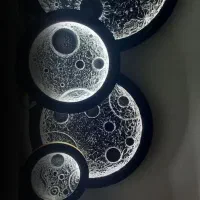 تابلو ماه|صنایع دستی و سایر لوازم تزئینی|سمنان, |دیوار