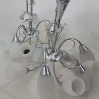 دو عدد لوستر ۸شاخه ای تازه