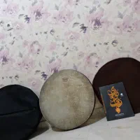 دف و کاور و کتاب آموزش