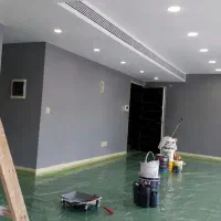 نقاشی ساختمان و درب و پنجره