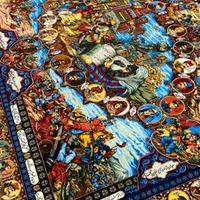 تابلو فرش دستبافت ۹ متری شاهکار سلاطین ( شاهنامه )|تابلو فرش|تهران, پونک|دیوار